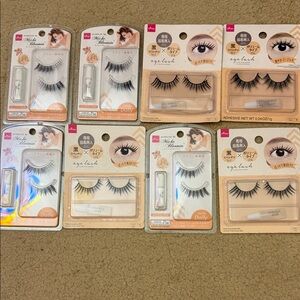 Makeup false eyeLashes —> & Headbands and scrunchies